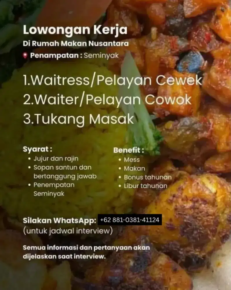 RUMAH MAKAN DAPAT MESS, TIPS, BONUS
