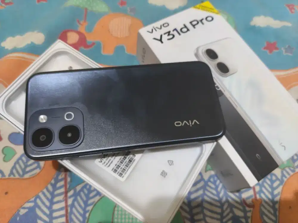 Vivo y31d pro Ram 8/128 lengkap mulus ori
