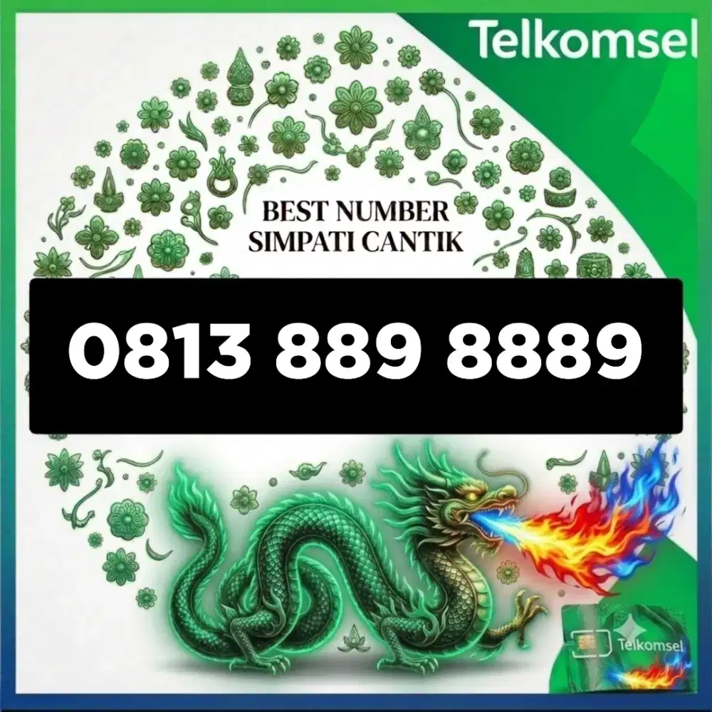 Nomor cantik simpati Telkomsel super