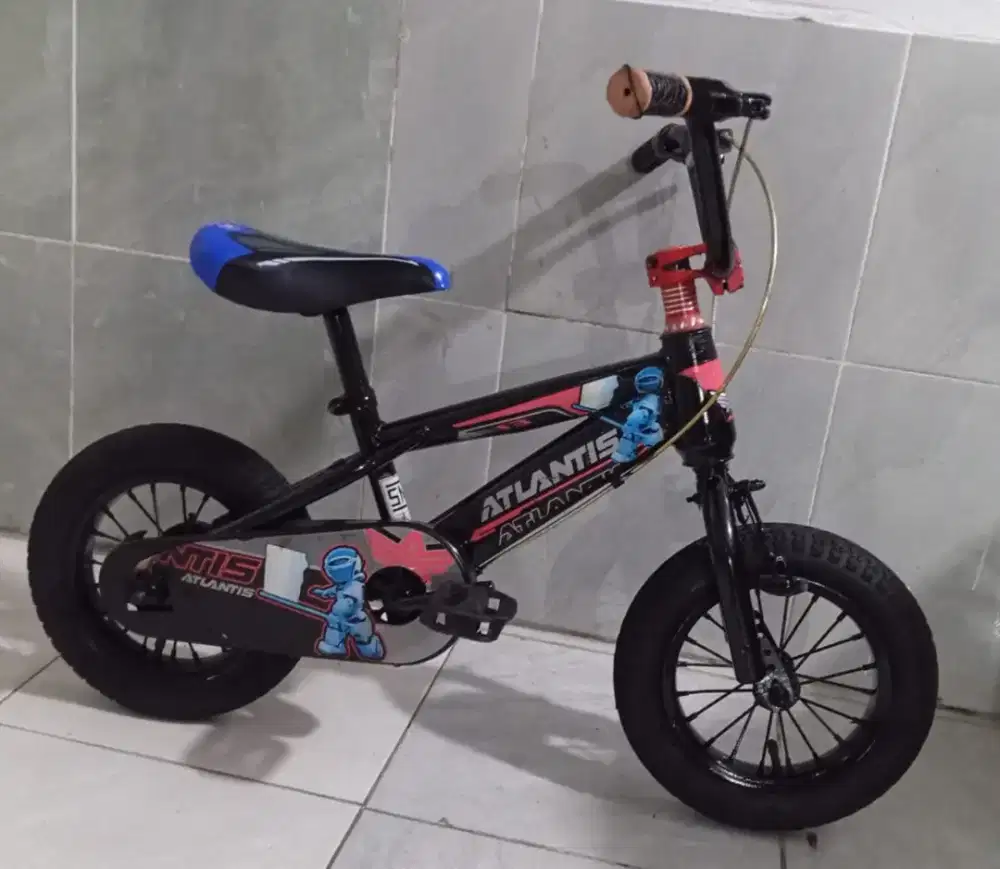sepeda anak ukuran 12 untuk usia 4/5 tahun kondisi normal
