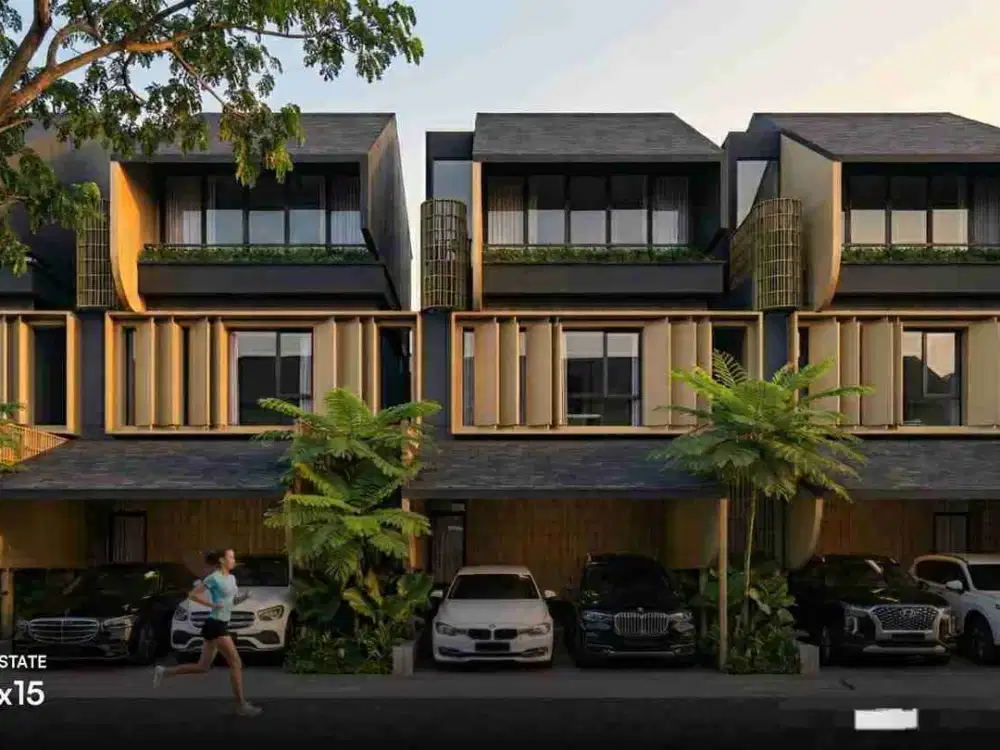 DI JUAL TOWNHOUSE 3 LANTAI BINTARO
