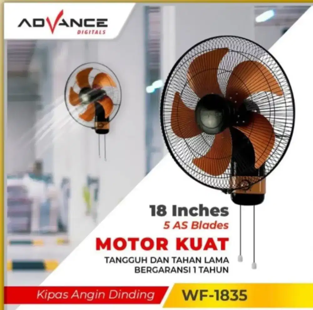 Kipas Angin Dinding Baling 16