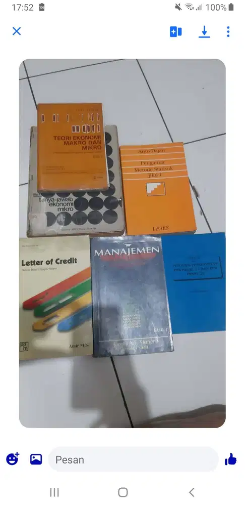 WTS Rare books for management courses  Take all only 400K