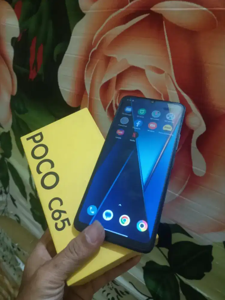 Xiomi Poco c65 ram 6/128 normal semua nya msh original semua nya lkp