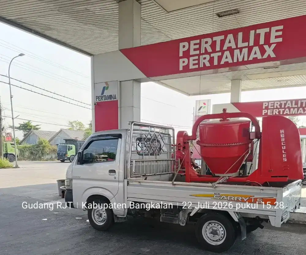 Molen cor Hercules 50kg komplit mesin siap pakai