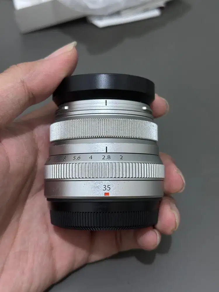 Lensa Fujifilm XF 35mm f2 R OIS, kondisi 8/10