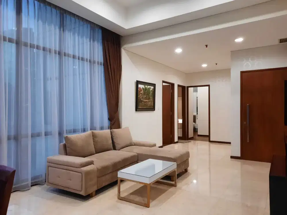 For Rent Apartment- Senopati Penthouse 2 Bedroom, Full Furnished, Balcony with beautiful CIty View.