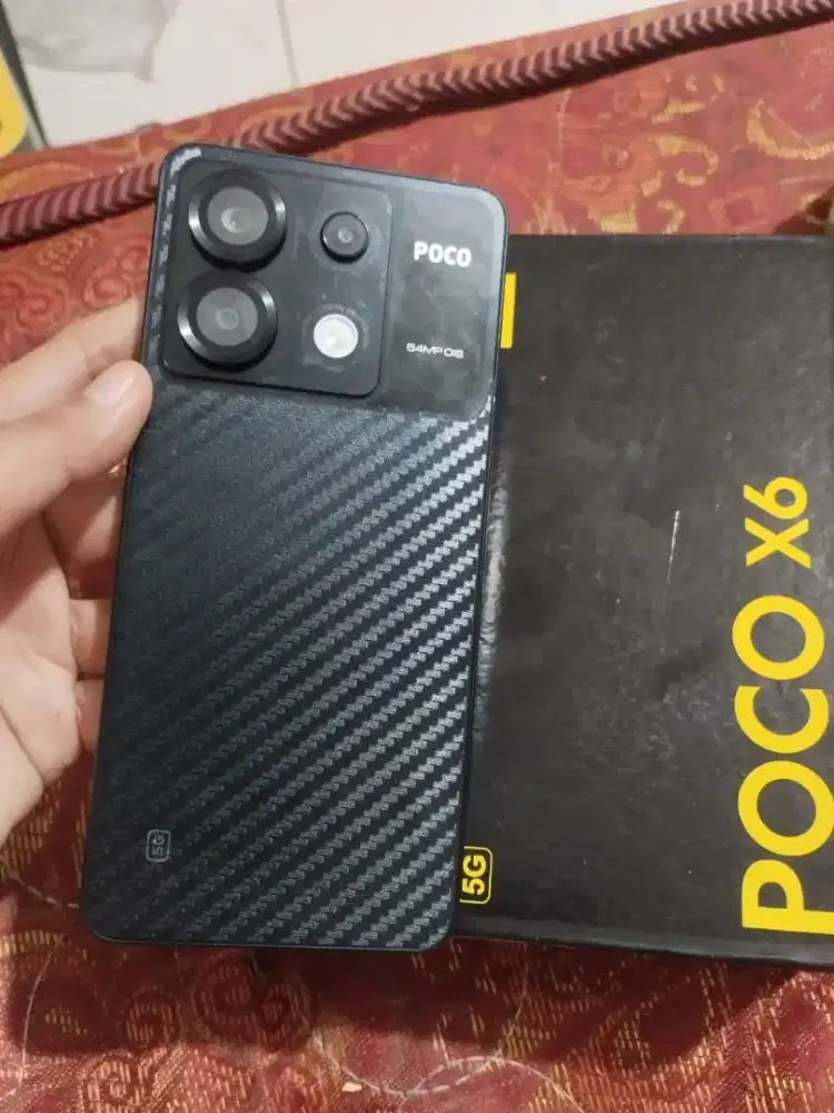 Poco x6 5g ram 12/256gb fullset