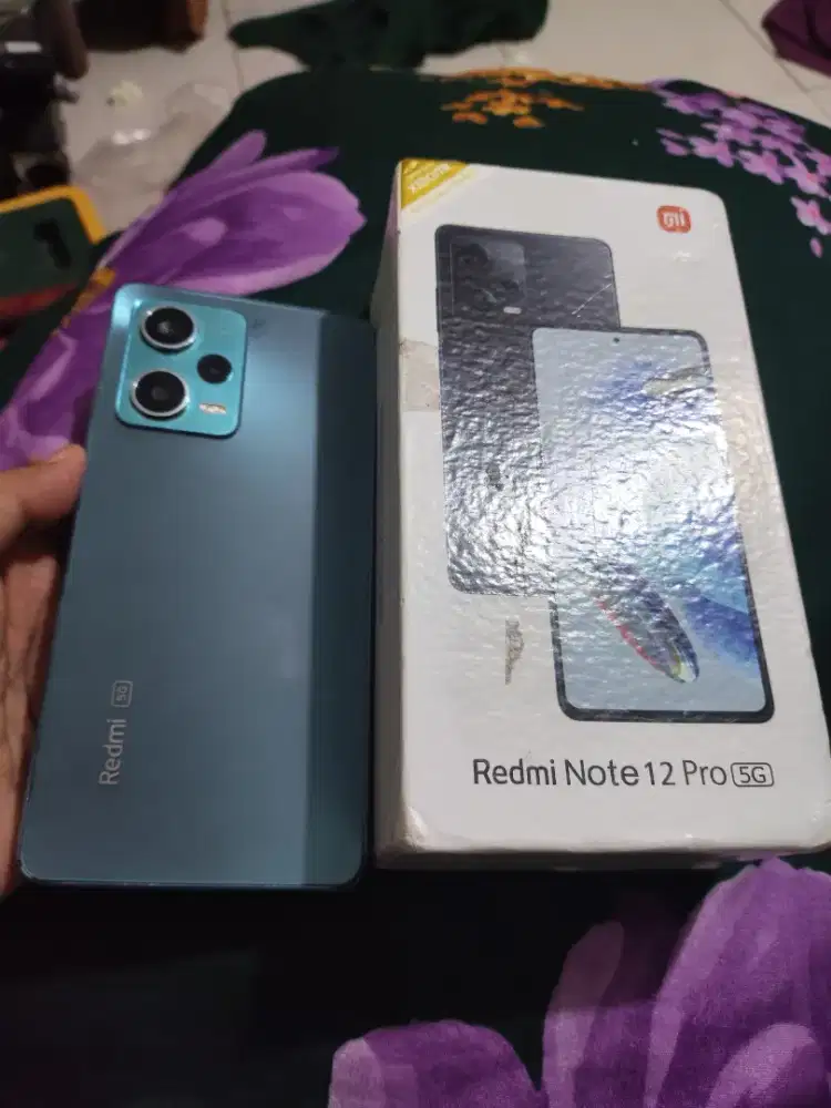 Redmi note 12 pro 5g ram 8/256gb fullset