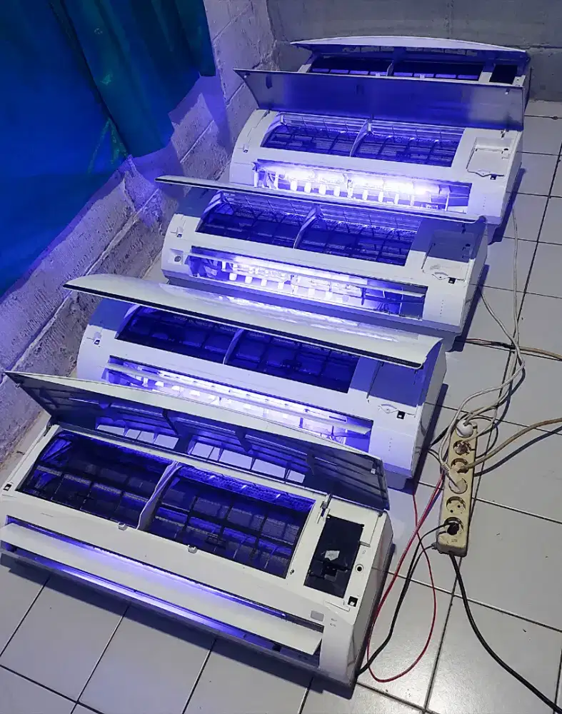 Fan coller kipas model ac led.
