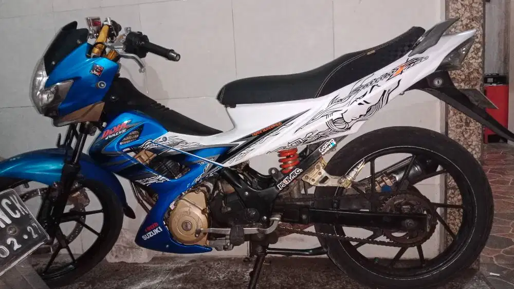 Satria fu 2011. Plat L