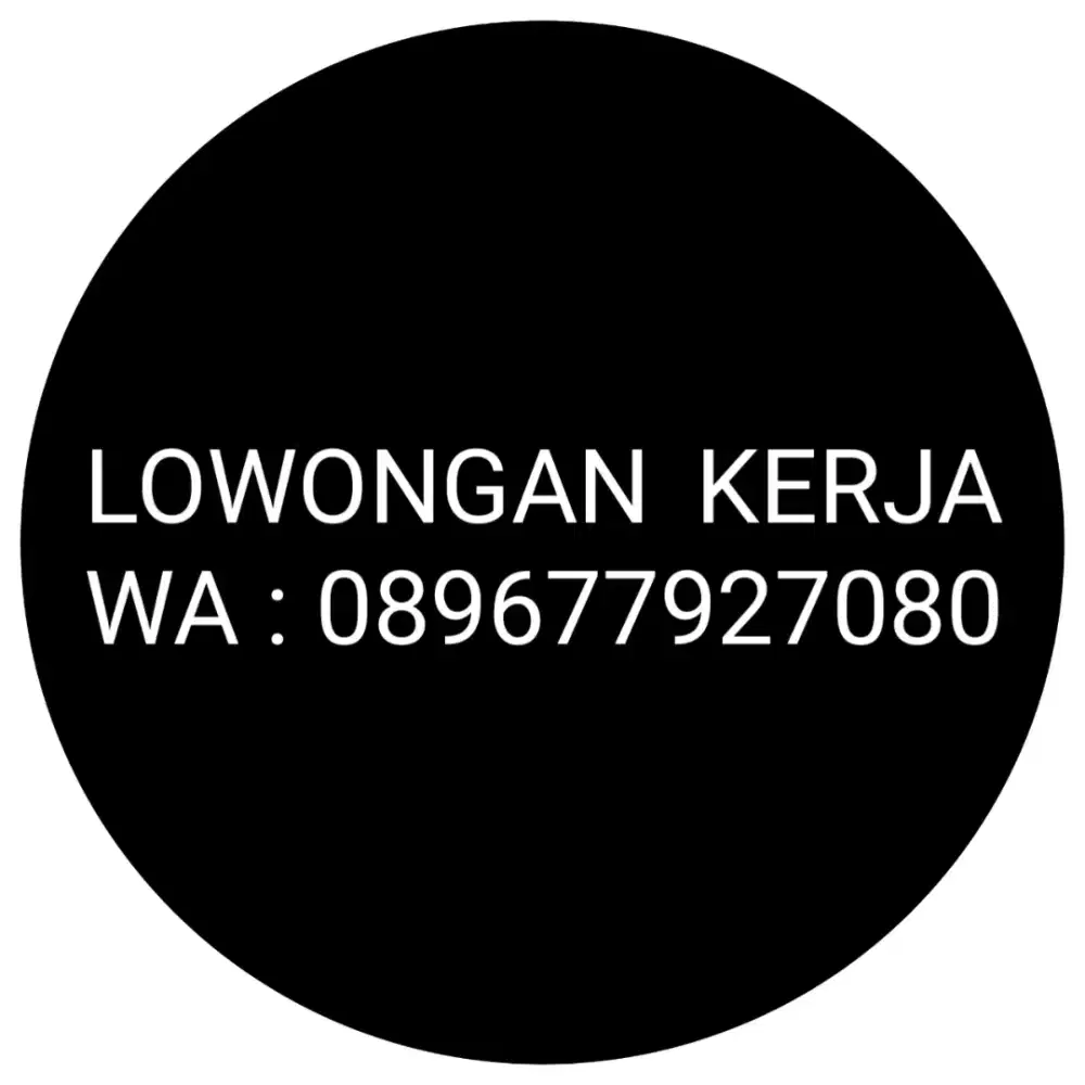 Di Butuhkan Karyawan Perempuan Wilayah Cipondoh Untuk Online Shop