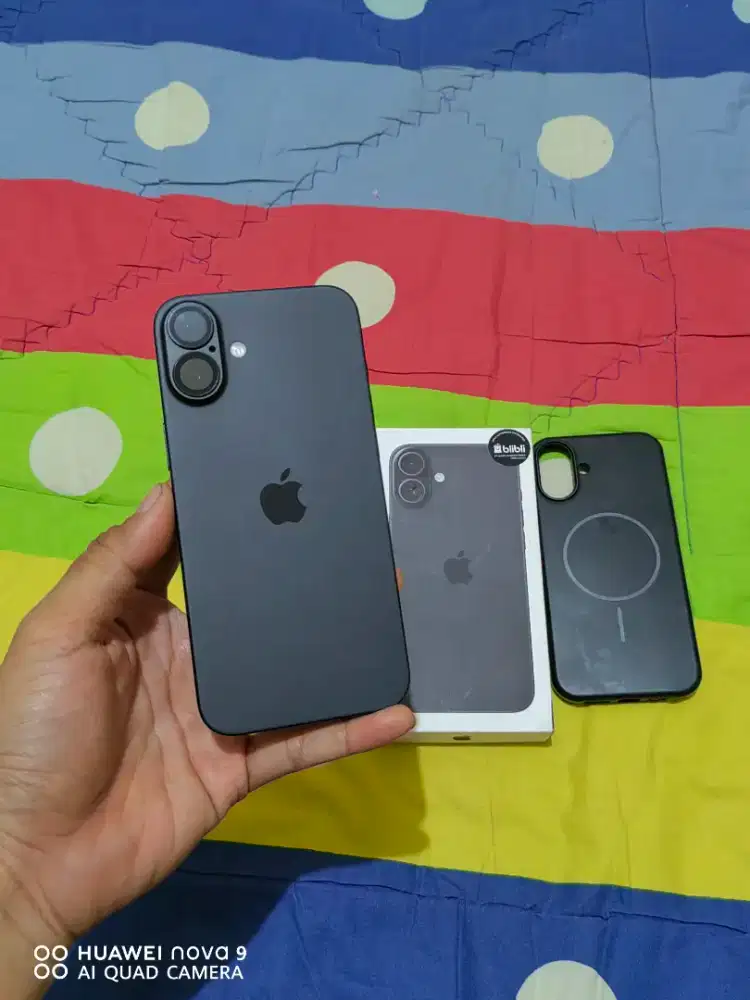 Iphone 16 plus Ibox Like new hanya pake Netflix non game