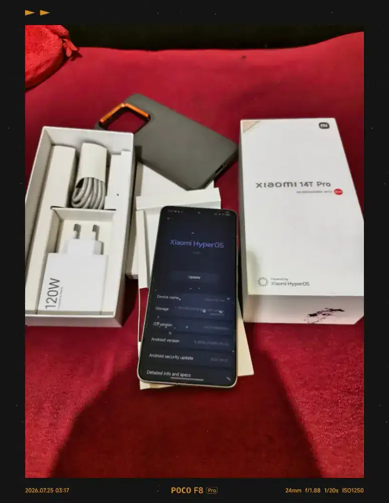 Xiaomi 14t pro 12/256 fulset