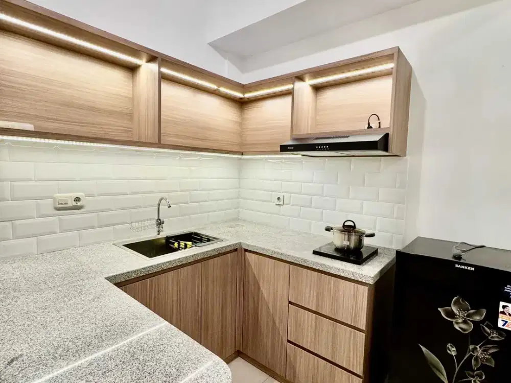 DISEWAKAN APARTEMEN BENSON STUDIO LT33 FURNISH CITY VIEW PAKUWON MALL