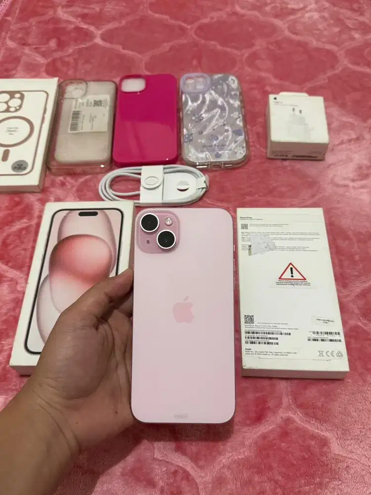 Iphone 15 plus 128gb pink ibox