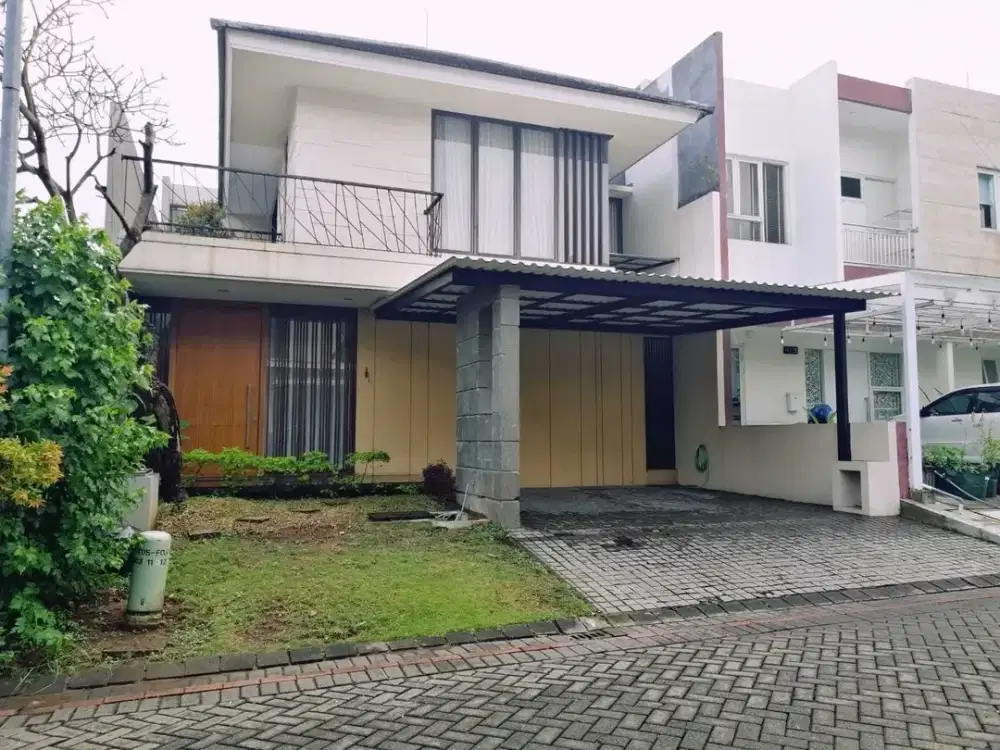 DISEWAKAN RUMAH VILLA BUKIT REGENCY PAKUWON INDAH 3KT 2LT FURNISH
