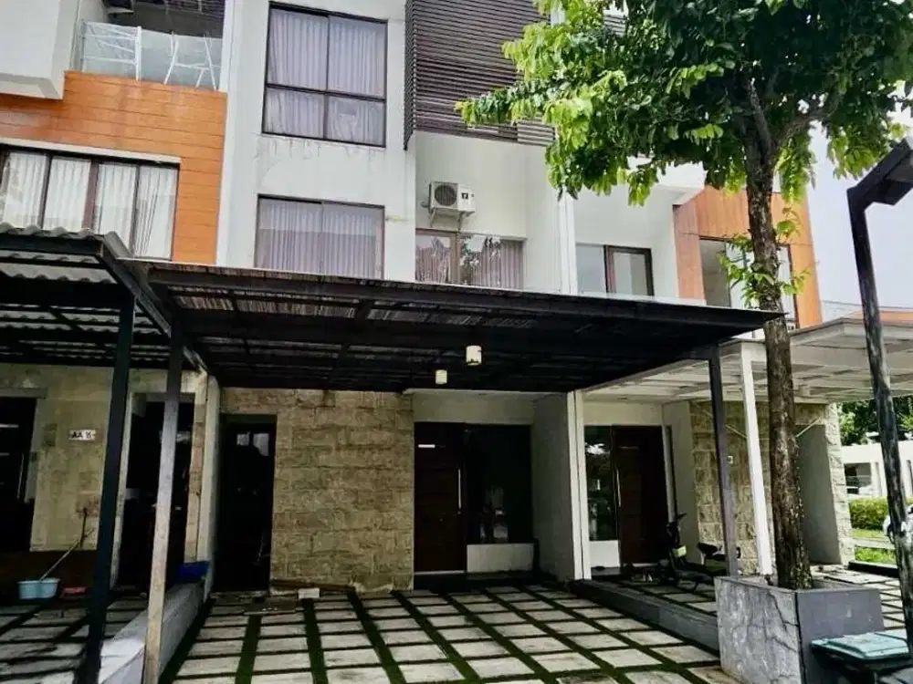 DIJUAL RUMAH GRAHA NATURA 3LT 3KT FURNISH GARDENVILLE