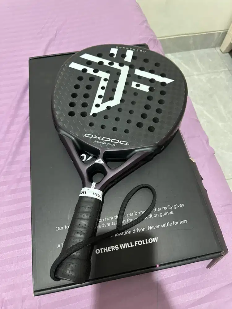 Raket Padel Oxdog Pure Tour Fullset Mulus