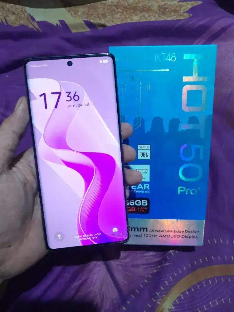 Infinix Hot 50 Pro+ Fulset Ram 8/256