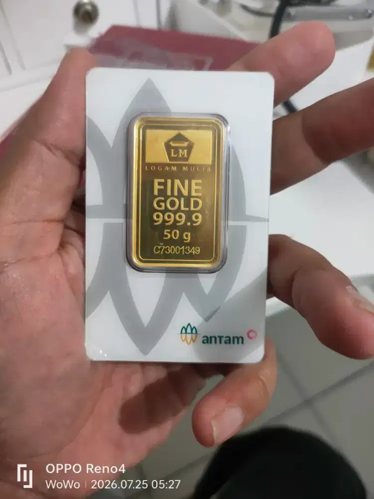 Emas antam 50 gram
