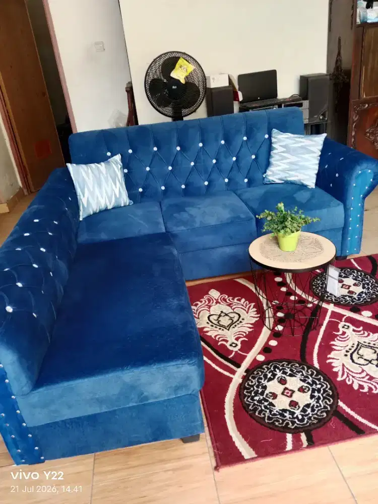 Sofa L NEW harga SECOND