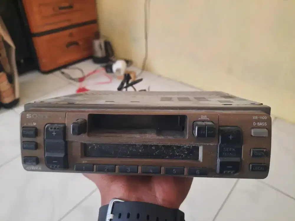 Tape mobil jadoel sony XR-1100