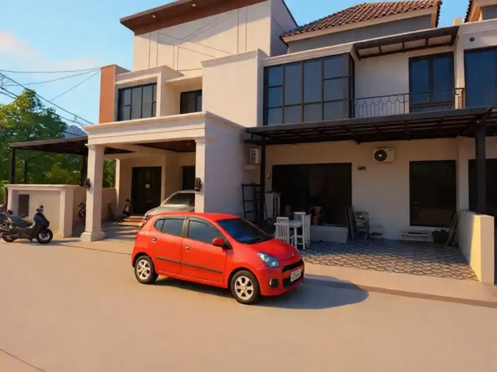 rumah dijual siap huni akses jalan 2 mobil dekat cbd cibubur
