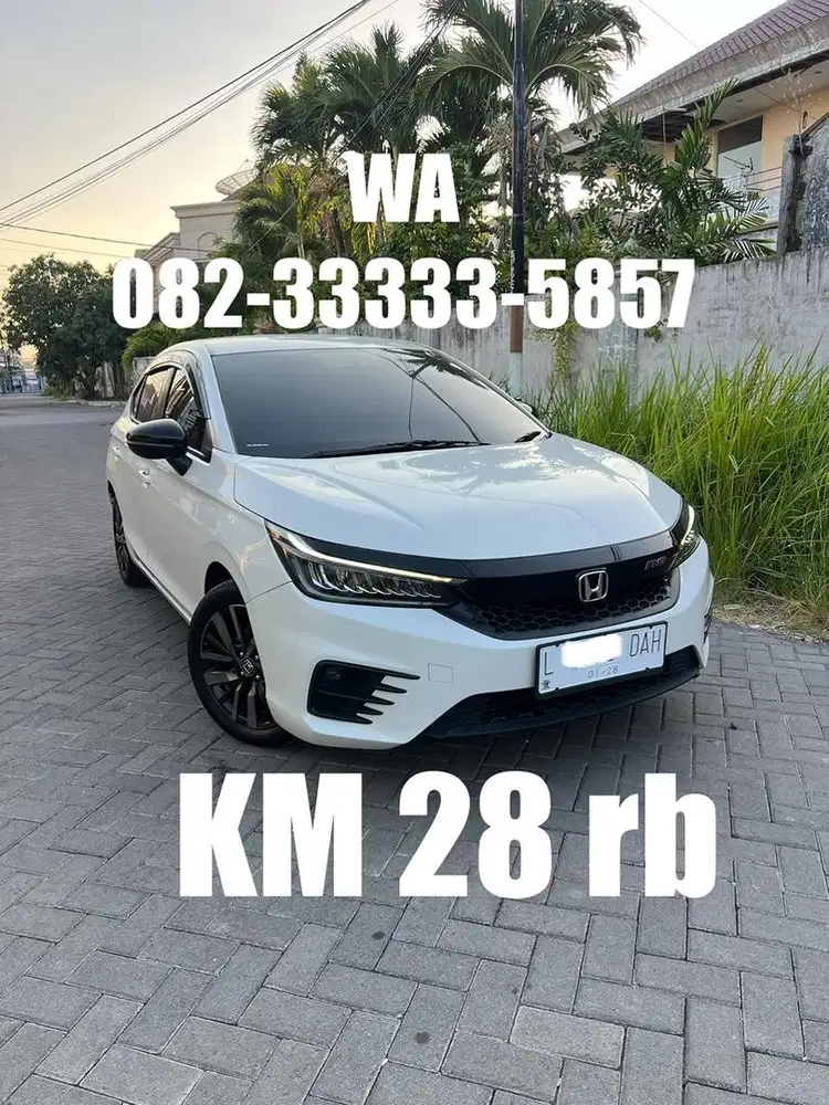 Km28rb honda city RS HB AT 2023 (L) tg1 dr baru orisinil bkn jazz wrv