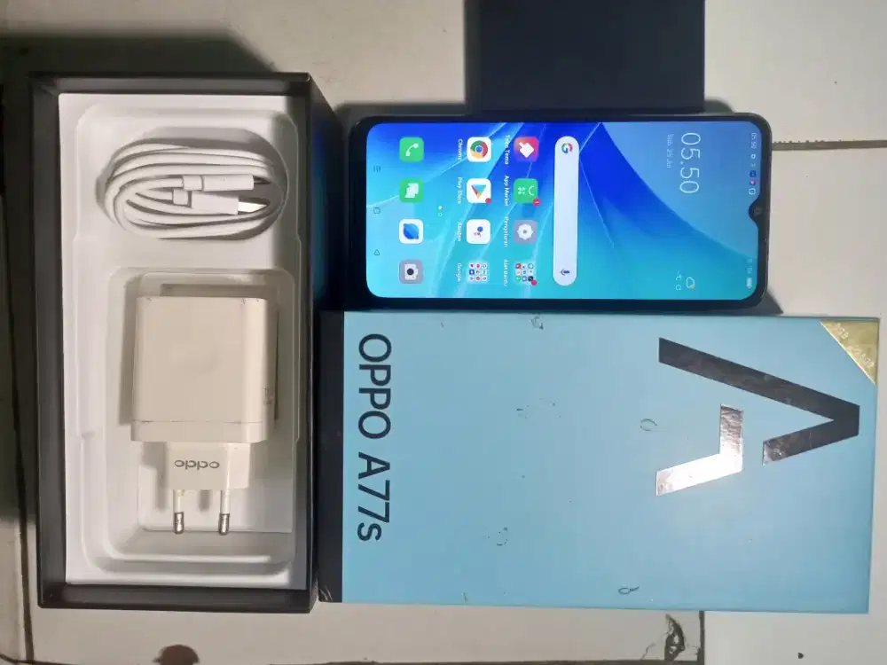 Hp OPPO a77s ram 8/128 fullset