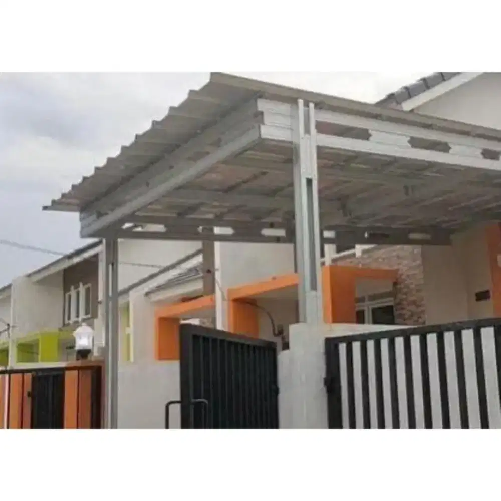 Pembuatan Kanopi dan Pagar