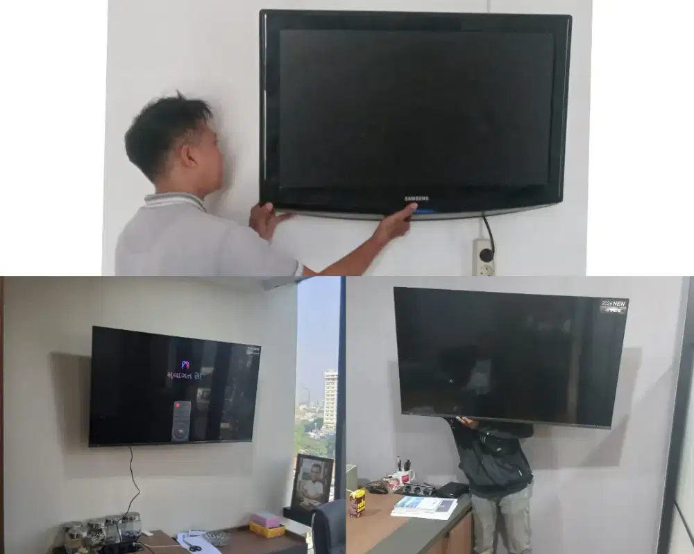 Braket +pasang atau jasa pasang terima rapih breket bracket led tv