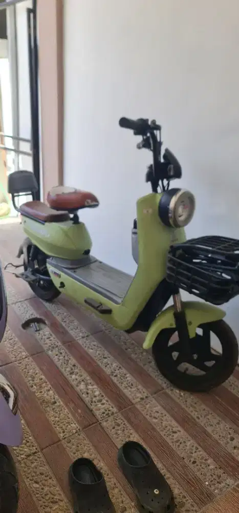 Sepeda listrik Uwinfly D7 kondidi apa adanya