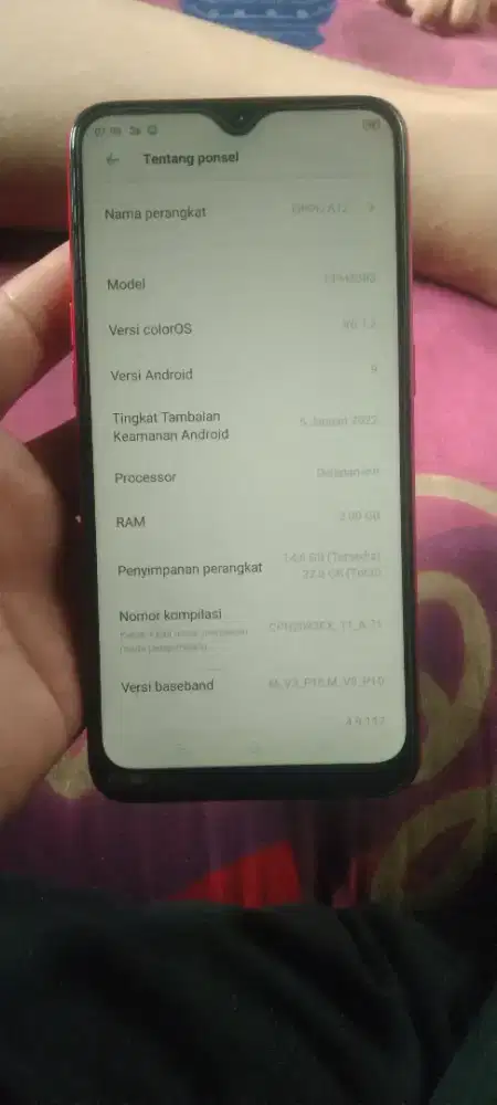 Oppo a12 3/32gb mulus