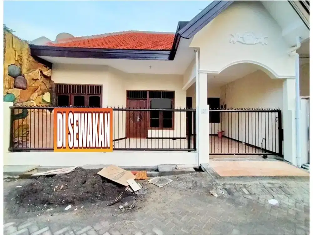 Disewakan Rumah 1 Lantai Mulyosari Satu, Mulyorejo, Surabaya