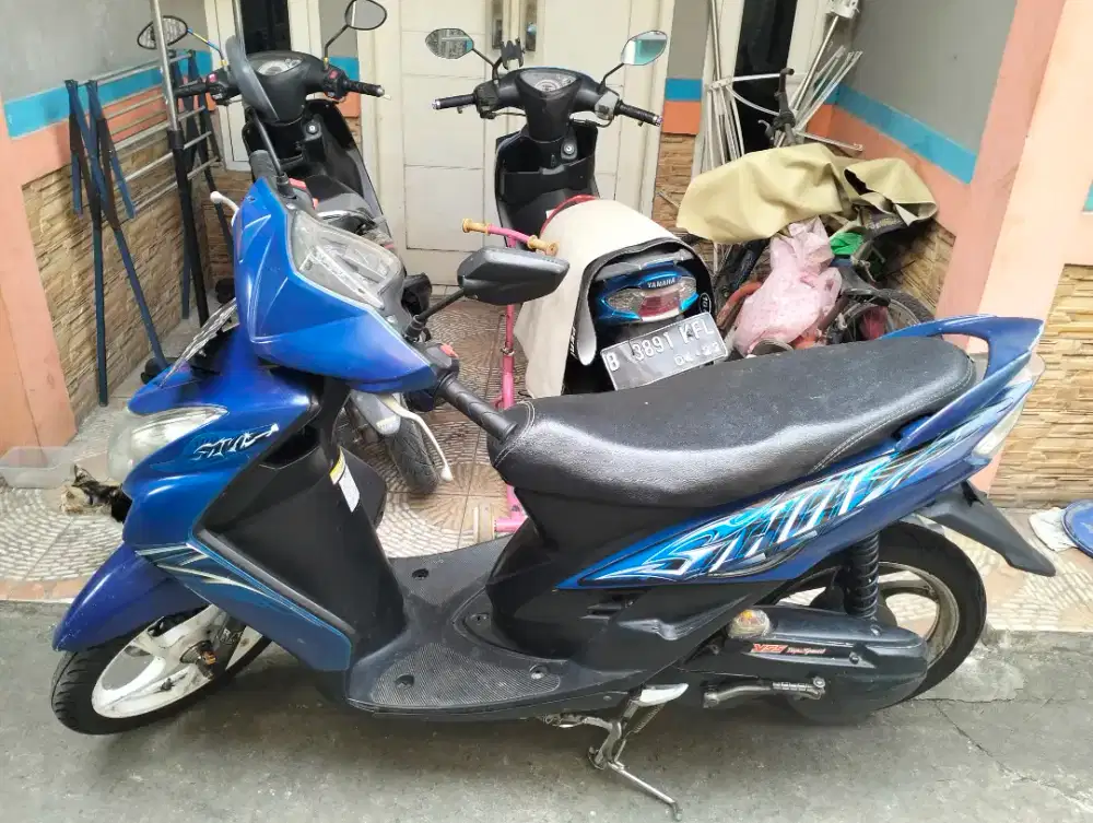 YAMAHA MIO SOUL 2008 MOTOR SEHAT SIAP PAKAI LANGSUNG