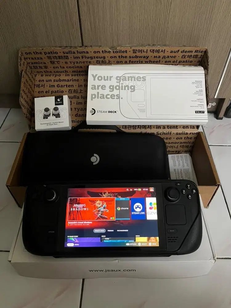 Steam Deck LCD 512GB | Gulikit Hall Effect