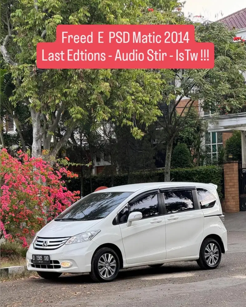 Audio Stir - Freed E PSD 2014 pk an 2015 istw bandung murah siap pakai