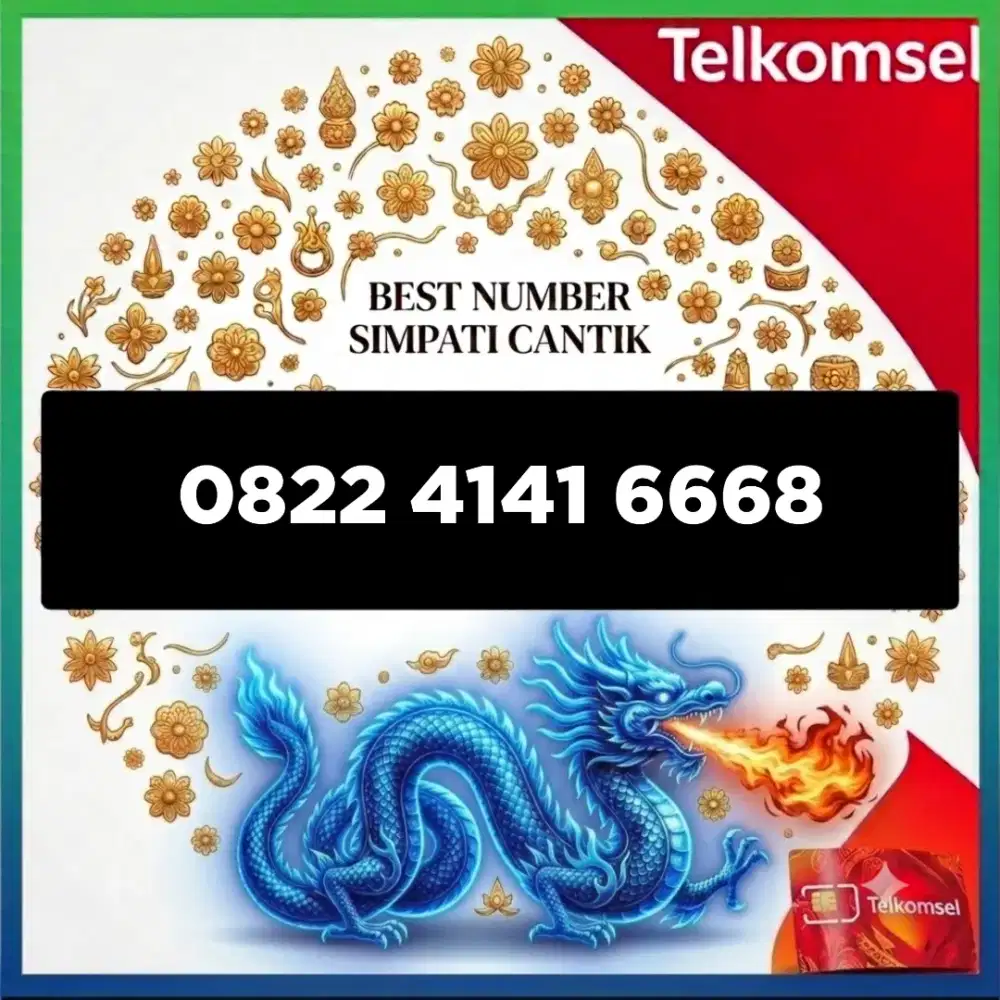 Nomor cantik simpati Telkomsel super