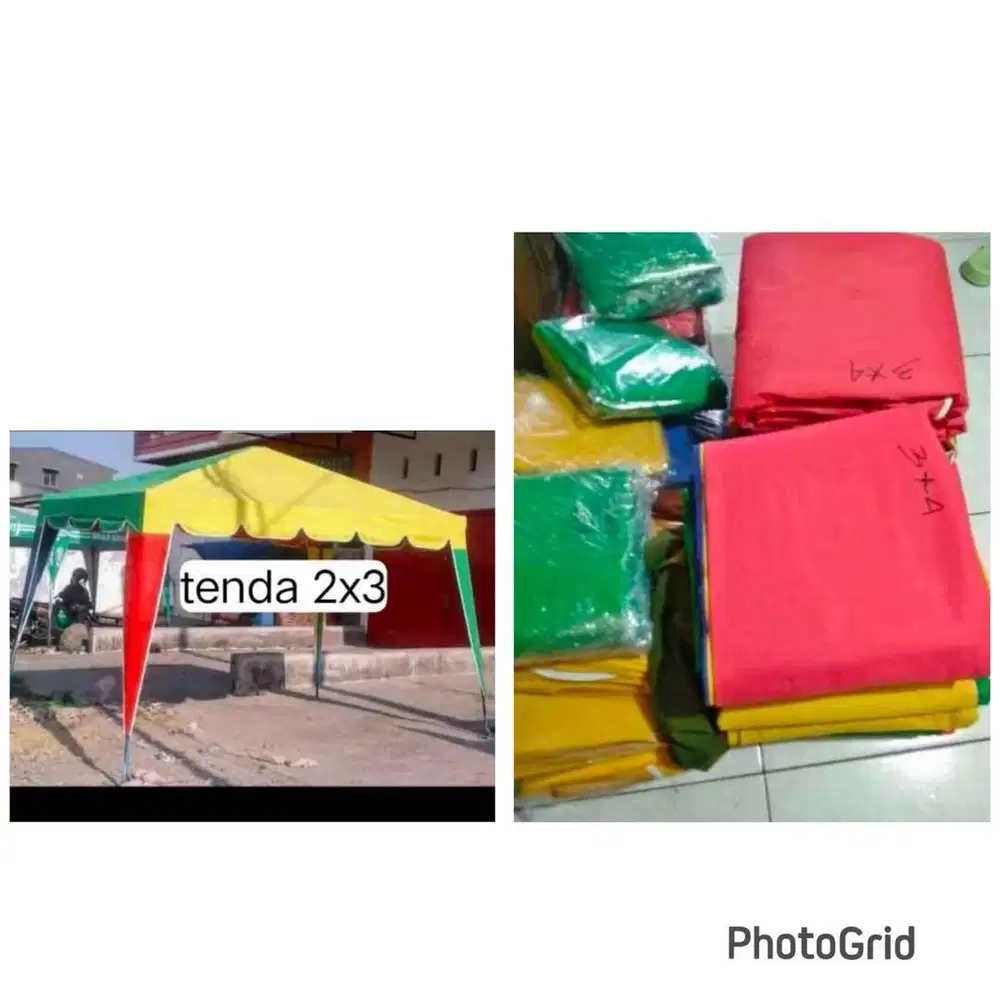 Tenda kafe dan tenda payung (bs antr skitr medan)
