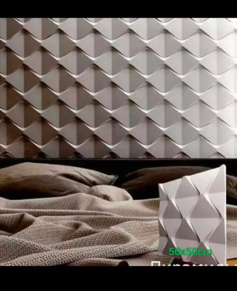 Jual wallpanel 3d beton