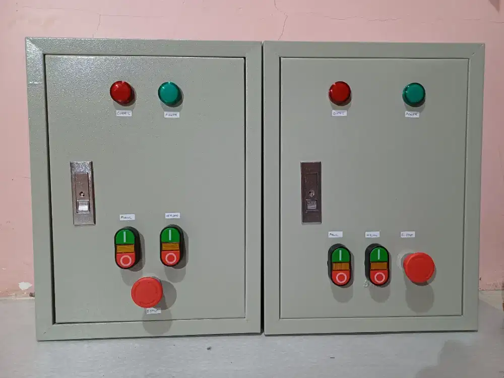 panel listrik starter motor