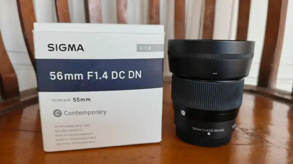 Lensa Sigma 56mm F1.4 for Fuji