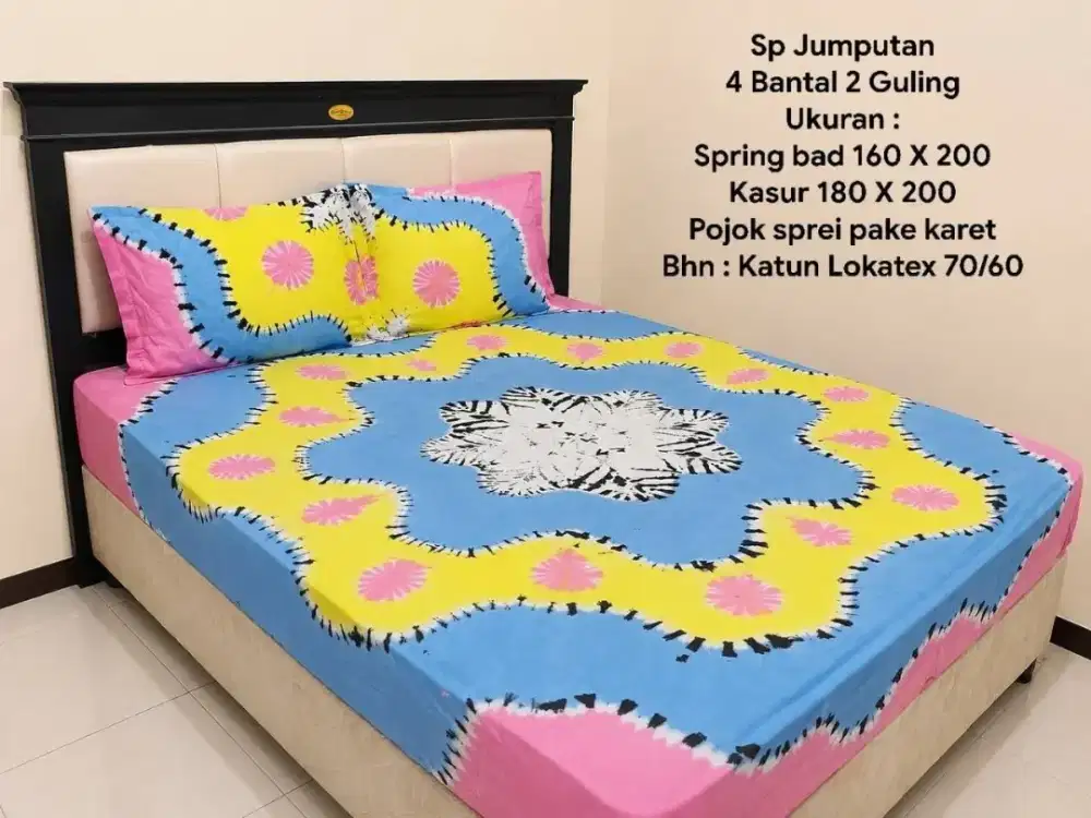 SPREI JUMPUTAN
4 Sarban 2 Sargul

Katun Lokatex