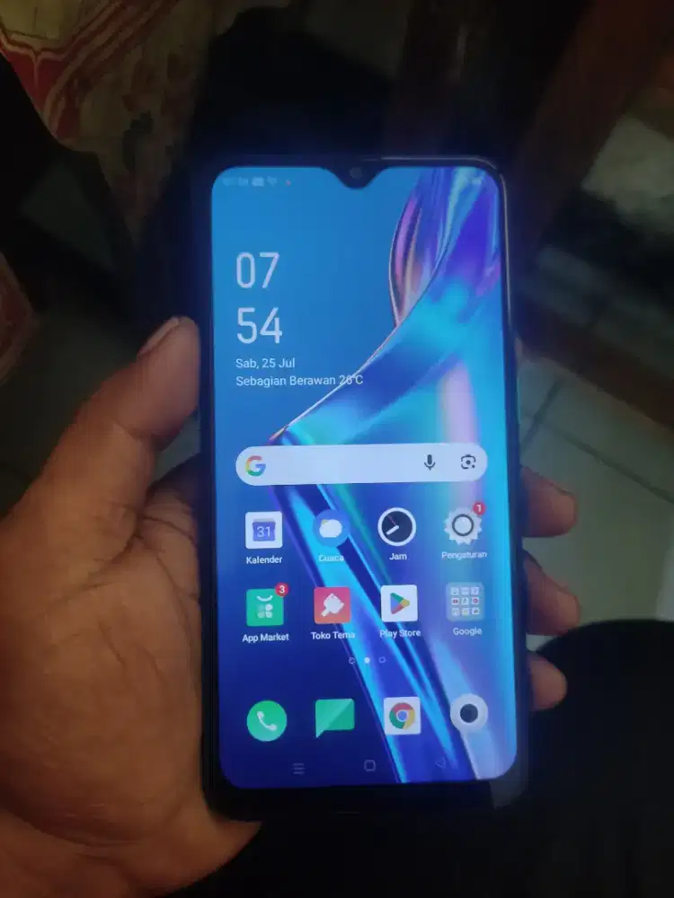 Oppo a12 3/32 biru