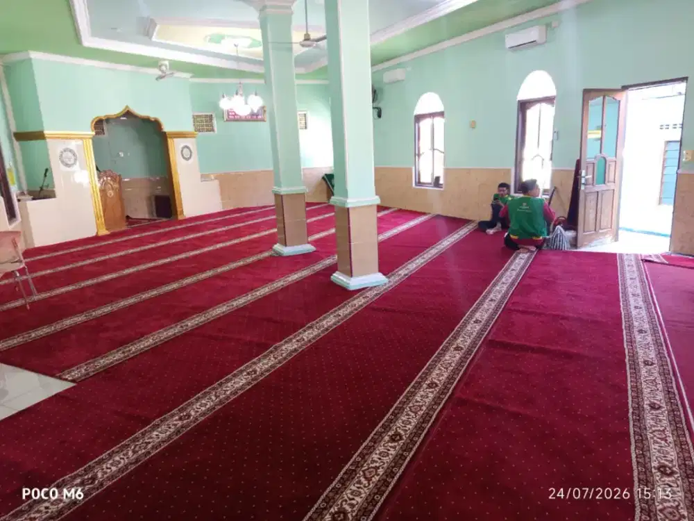 Reay Karpet Masjid Tebal Halus Area Purwokerto - Super 14mm