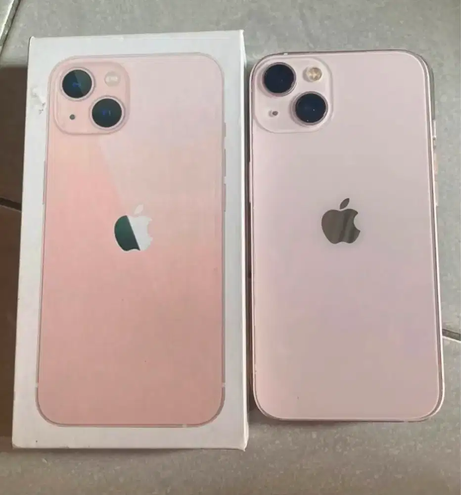 iPhone 13 inter 128GB warna pink