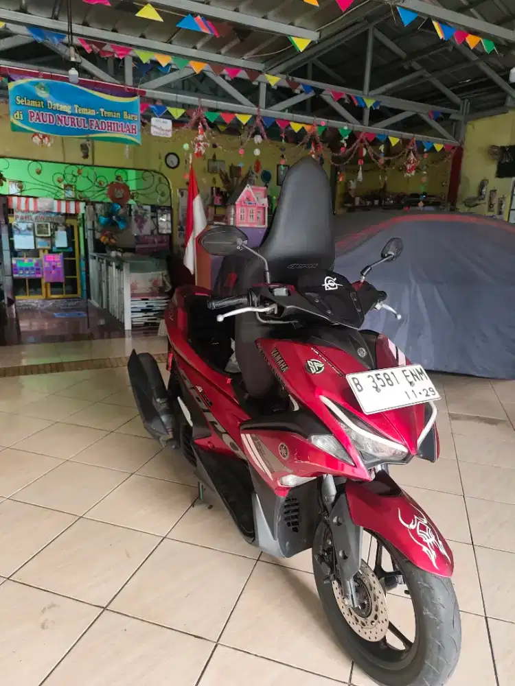 Aerox old 2018 second