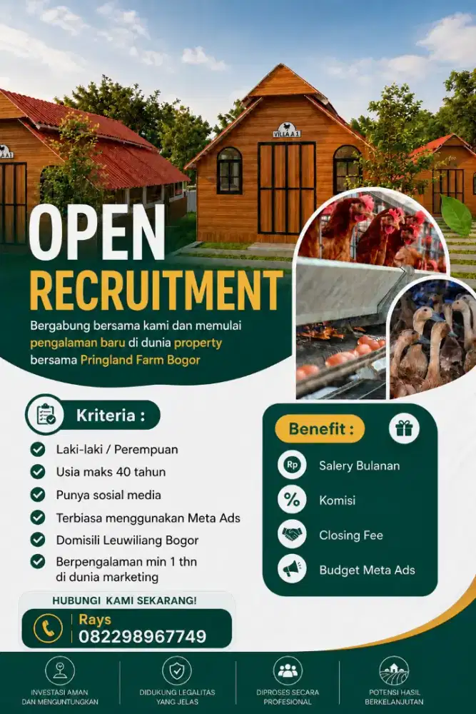SALES MARKETING URGENT LANGSUNG BERGABUNG