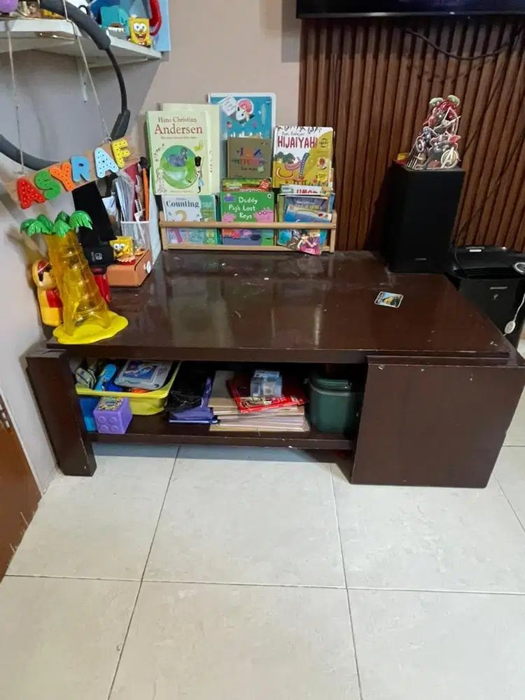 DIJUAL MEJA KAYU SOLID